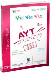 2023 AYT Matematik 10 lu Deneme Özel Baskı ÜçDörtBeş Yayınları - 1
