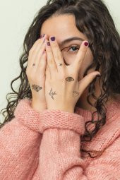 Şekilller -2 Geçici Dövme,Geçici Tattoo ,Vücut Dövme,Kol Bilek Dövme,Boyun Dövme,Sırt Dövme - 1
