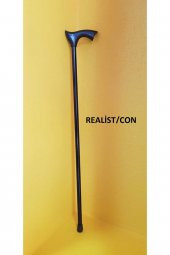 Baston Asa Ayarlanabilir Metal Baston Siyah - 2