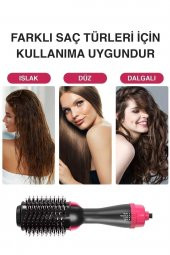 Profosyonel Saç Kurutma Makinesi Taraklı Saç Düzleştirici Fön Makinesi Saç Şekillendirici - 2