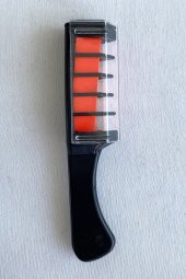Taraklı Mini Saç Tebeşiri Kolay Kullanım - Renk Tebeşir-turuncu - 3