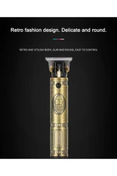 1-3 Tıraş Rc-99 Sakal Ense Çizim Makinesi V-085 Sarı 1 Yıl 3 Saat ve Altı Yok Kuru Yok Şarjlı İthal thumbnail 2