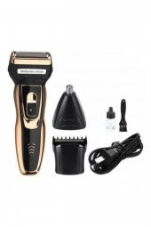 3 Başlıklı Saç Sakal Kesme Şarjlı Tıraş Makinesı Rdl-2320 thumbnail 1