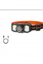 Mini Xpe Şarj Edilebilir Led Kafa Feneri Usb Şarj Edilebilir Süper Parlak Kafa Feneri Su Geçirmez - 1