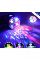 Müziğe Ve Sese Duyarlı Usb Girişli Araç Içi Mini Disko Topu Parti Android - 3