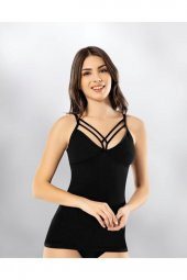 Kadın Siyah Modelli Atlet 6351 - 1
