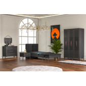 Tocco-Platin 3 Çekmeceli Şifonyer - 3