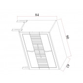 Tocco-Platin 3 Çekmeceli Şifonyer - 4