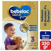 Bebelac Gold 3 Çocuk Devam Sütü 350 gr 4'lü Paket thumbnail 1