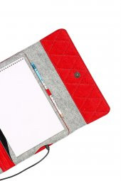 Yaratıcı Tasarım Keçe Tablet Kılıfı Organizer Apple  Samsung Asus Lenovo Tüm Markalara uyumlu - 2