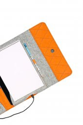 Yaratıcı Tasarım Keçe Tablet Kılıfı Organizer Apple  Samsung Asus Lenovo Tüm Markalara uyumlu - 3