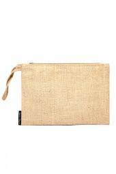 Ju Yaratıcı Tasarım Hasır Kadın Portföy & Clutch Çanta Sevgi - 4