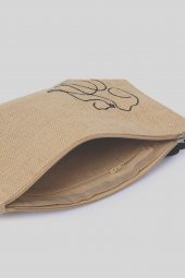 Ju Yaratıcı Tasarım Hasır Kadın Portföy & Clutch Çanta Dostluk thumbnail 3