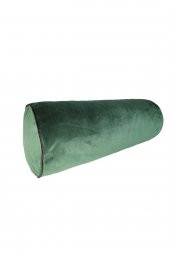 ilindir Dekoratif Kırlent Biyeli Zübrüt Yeşili - 1