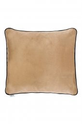 Yaratıcı Tasarım  Biyeli Kırlent Yastık Kılıfı Açık Kahve Rengi - 2