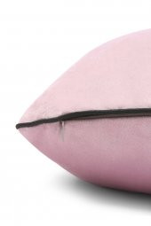 Yaratıcı Tasarım Biyeli Kırlent Yastık Kılıfı Açık Pembe Rengi - 2