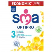 SMA Optipro 3 Devam Sütü 1200 gr 4 Adet - 1