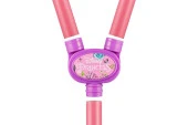 Disney Prensesler Ayaklı Çift Mikrofon Seti Karaokeli Işıklı Lisanslı 2 mikrofonlu DY-7541-PR - 3