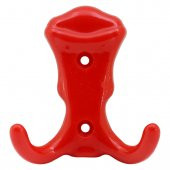 Mobilya Duvar Kapı Vestiyer Portmanto Askısı Dolap Elbise Askılığı Kırmızı Renk Plastik Askı Askılık - 1