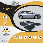 Perflex Paspas 3D Havuzlu X-Mat Golf 6 2009-2013 thumbnail 1