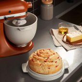 KitchenAid 5KSM2CB5BGS Pişirici Kapaklı Evde Ekmek Yapma Kasesi - 6