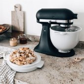KitchenAid 5KSM2CB5BGS Pişirici Kapaklı Evde Ekmek Yapma Kasesi - 9