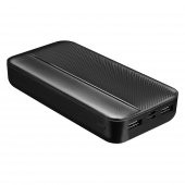 S-LINK P201 20000 MAH PRM MICRO+TYPE-C+USB SİYAH TAŞINABİLİR PİL ŞARJ CİHAZI POWERBANK - 5