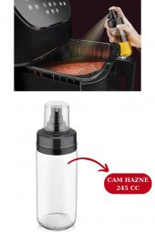 Silicolife Airfryer Pişirme Kabı, 6’lı Muffin Kek Kalıbı ve Sprey Cam Yağlık- Tüm Fritözlerle Uyumlu - 4