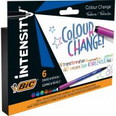 Bic Intensıty 6 Lı Renk Değiştiren Keçeli Kalem - 1