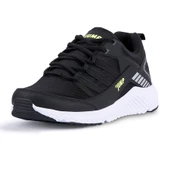 Jump 24865 Unisex Siyah Neon Yeşil Yürüyüş Koşu Spor Ayakkabı thumbnail 6