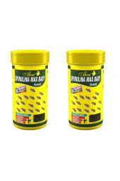 Spirulina Max Baby Granulat Yavru Balık Yemi 100 Ml X 2 Adet - 1