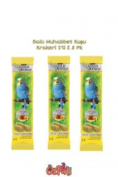 Muhabbet Kuşu Krakeri Ballı  2'Li X 3 Pk - 1