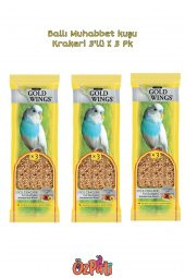 Muhabbet Kuşu Krakeri Ballı 3'Lü X 3 Pk - 1