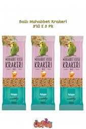 Muhabbet Kuşu Krakeri Stick Ballı  3'Lü X 3 Pk - 1