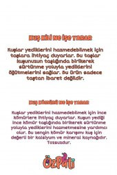 Kuşlar İçin Enerji Mineral Grit / Kil Blok Seti 5 Adet - 2