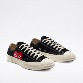 Converse x Comme des Garçons PLAY Chuck 70 Sneaker Unisex Kısa Günlük Spor Ayakkabı 150206C.008 - 3