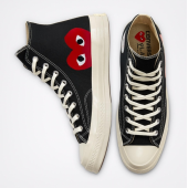 Converse X Comme des Garçons PLAY Chuck 70 Unisex Sneaker Spor Ayakkabı 150204C.008 - 3