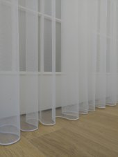 Grek Tül Perde - Petek Zemin,  100x250, Normal Pile, 1/2.5 - 2