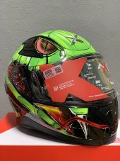 Axor Apex Venomous GREEN FULL FACE KASK - 1
