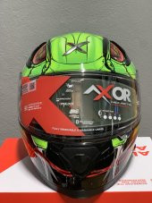 Axor Apex Venomous GREEN FULL FACE KASK - 2