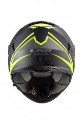 Ls2 Storm Nerve Mat Siyah-neon Sarı Kask - 2