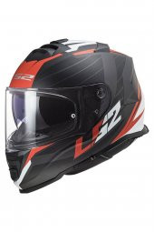 Ls2 Storm Nerve Mat Siyah-kırmızı Kask - 1