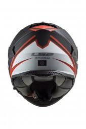 Ls2 Storm Nerve Mat Siyah-kırmızı Kask - 2