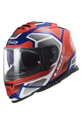 Ls2 Storm Faster Kırmızı-mavi Kask - 1