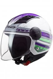 Ls2 Aırflow Ronnıe Tıtanıum Mor Kask - 1