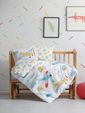 Cotton Box Bebek Nevresim Takımı Sky Mavi - 1
