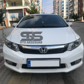 Honda Civic  Fb7 Vtec 2 Özel Plaka Altlığı Plastik - 2