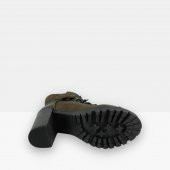 Roe Doe 231999 Hakiki Nubuk Deri Topuklu Deri Kadın Bot - 4