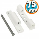 Pvc Plastik Pimapen Pencere Menteşesi 75 mm Beyaz Menteşe - 1