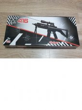 Lazerli Mermi Atan M 416 Sniper Tüfek 82cm Dipçikli Silah Şarjörlü - 2